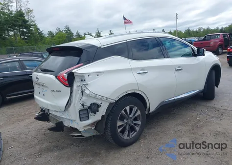 2017 Nissan Murano Sl z USA, uszkodzony, nr VIN 5N1AZ2MH9HN200181